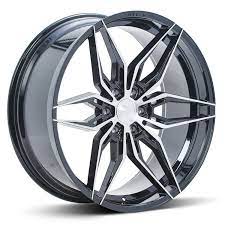 FERRADA WHEELS - FT5 - 24X10  6X139  ET25  MACHINE BLACK C.B 78.10