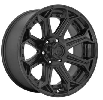 Fuel Siege 20X10 6X135 Matte Black ET -18 CB 87.10