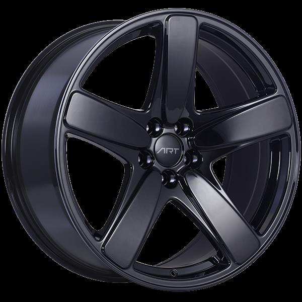 REAR 20x10.0 5x112 Replica 182 ET19 CB66.5 Gloss Black R14