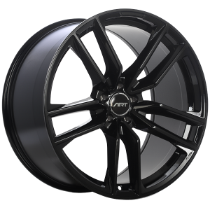 REAR 21x11  5x112 Replica 202 ET38 Gloss Black CB66.6 R14'
