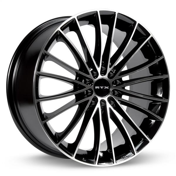 TURBINE II 18X8 5-100/114.3 ET42 CB73.1 BLACK MACHINED
