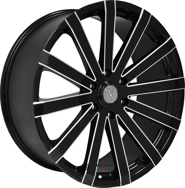VELOCITY WHEEL VW12-M 22X8 +38 114.3X5 B+M (73.1)